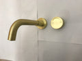 Sitap Burnished Gold Wall Mixer Tap Faucet, 55mm Handle, Ceramic Cartridge - SuperSaverAU - view 3