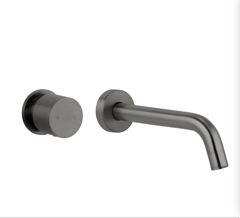 Sitap Burnished Gold Wall Mixer Tap Faucet, 55mm Handle, Ceramic Cartridge - SuperSaverAU - view 9