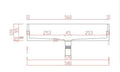 Matte White Concrete Oval Countertop Basin 580mm - Stylish Design - SuperSaverAU - view 3