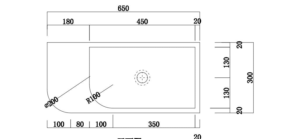 Mito Concrete Basin Wall Hung Matte White 650mm - SuperSaverAU - view 2