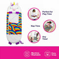Happy Nappers Kids Sleeping Bag, Super-Soft Plush, Size S 140*45*10cm - SuperSaverAU - view 2