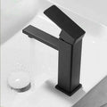 Matte Black Basin Tap Mixer, Single Handle, 360° Swivel Spout, Easy Install - SuperSaverAU - view 2