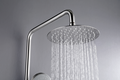 Brushed Nickel Shower Set 200 mm Solid Stainless Steel 304 with Diverter - SuperSaverAU - view 2
