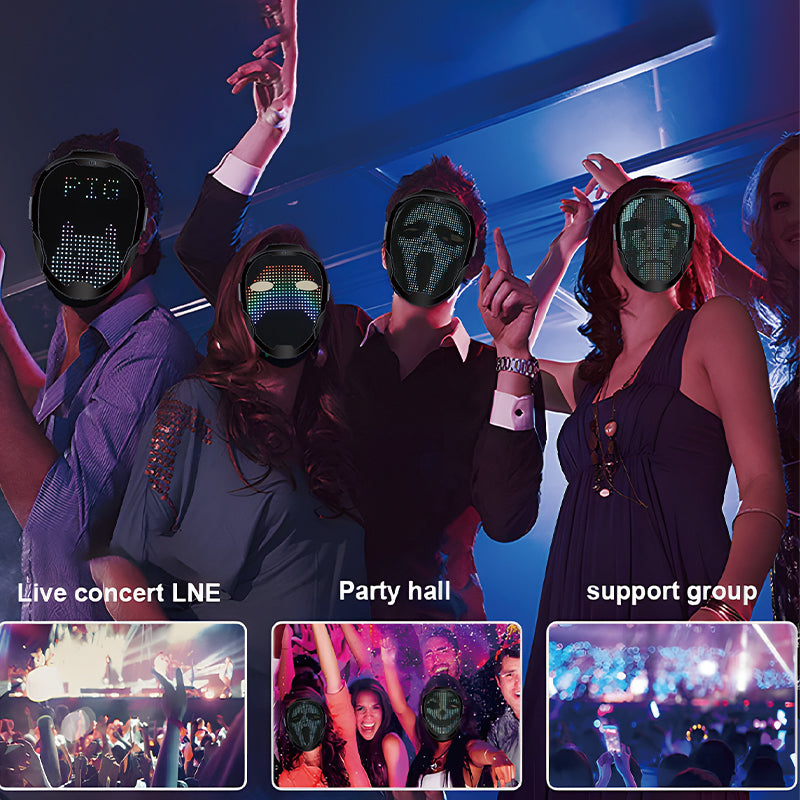 Rechargeable LED Face Mask - SuperSaverAU - view 4