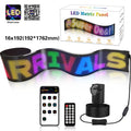 Programmable LED Matrix Panel Flexible Screen IP65 with APP Control 192*1762mm - SuperSaverAU - view 4