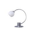 Lexi Lighting Penelope Touch Table Lamp with Glass Shade - Chrome