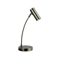 Sarla Table Lamp - Antique Brass, H 47cm x L 25cm x W 15cm, GU10 4W, Adjustable - SuperSaverAU - view 1