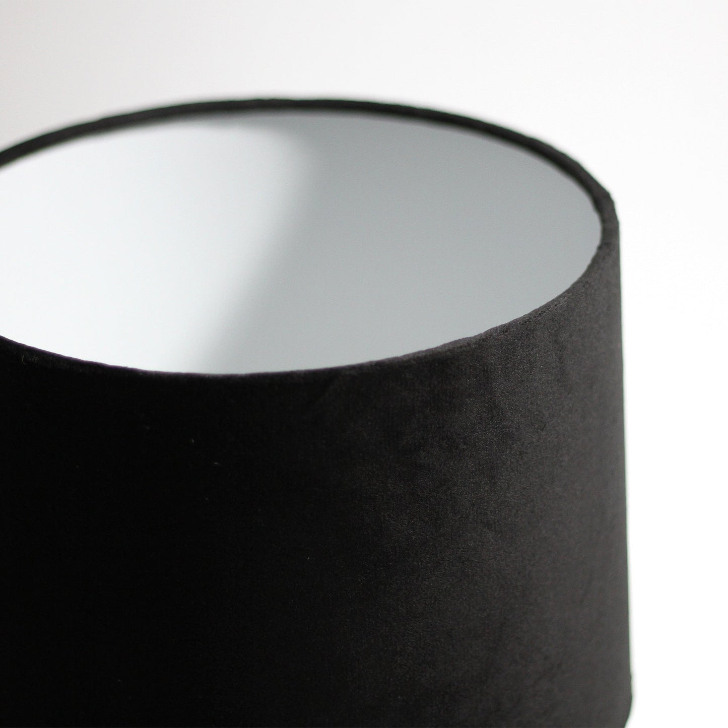 Belira Table Lamp - Copper Base, Black Shade, H 39cm x L 27cm x W 27cm