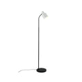 Rabea Floor Lamp – White Shade & Black Base 145cm, E27