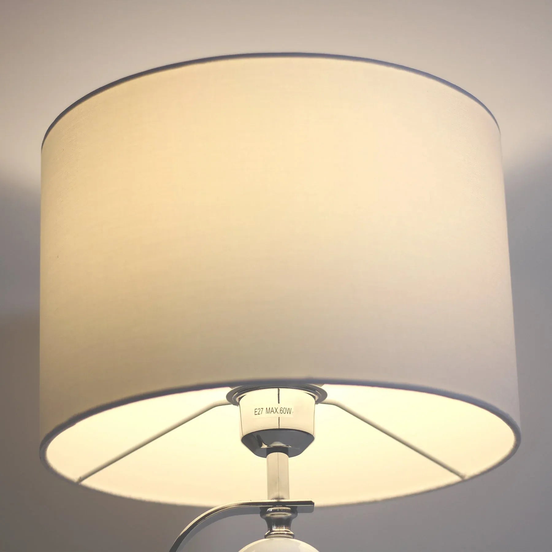 Rialto Table Lamp - White - SuperSaverAU - view 7