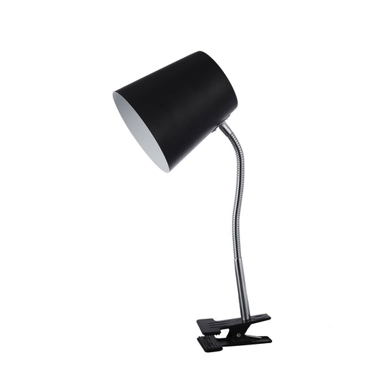 Ellie Table Lamp - Black, Metal, Adjustable Stand, E27, 60W Max, H350mm
