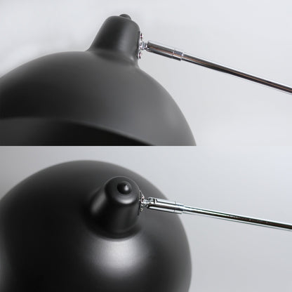 Abby Table Lamp - Black, Metal, H 460mm, Contemporary Design, E27 Fitting