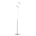 Chipper LED Floor Lamp – Chrome 145cm, 10W with On-Cord Switch