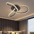 Lexi Lighting Irie Dimmable 3 Light LED Ceiling Light 20W - Black