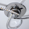 Lexi Lighting Irie Dimmable 3 Light LED Ceiling Light 20W - Chrome