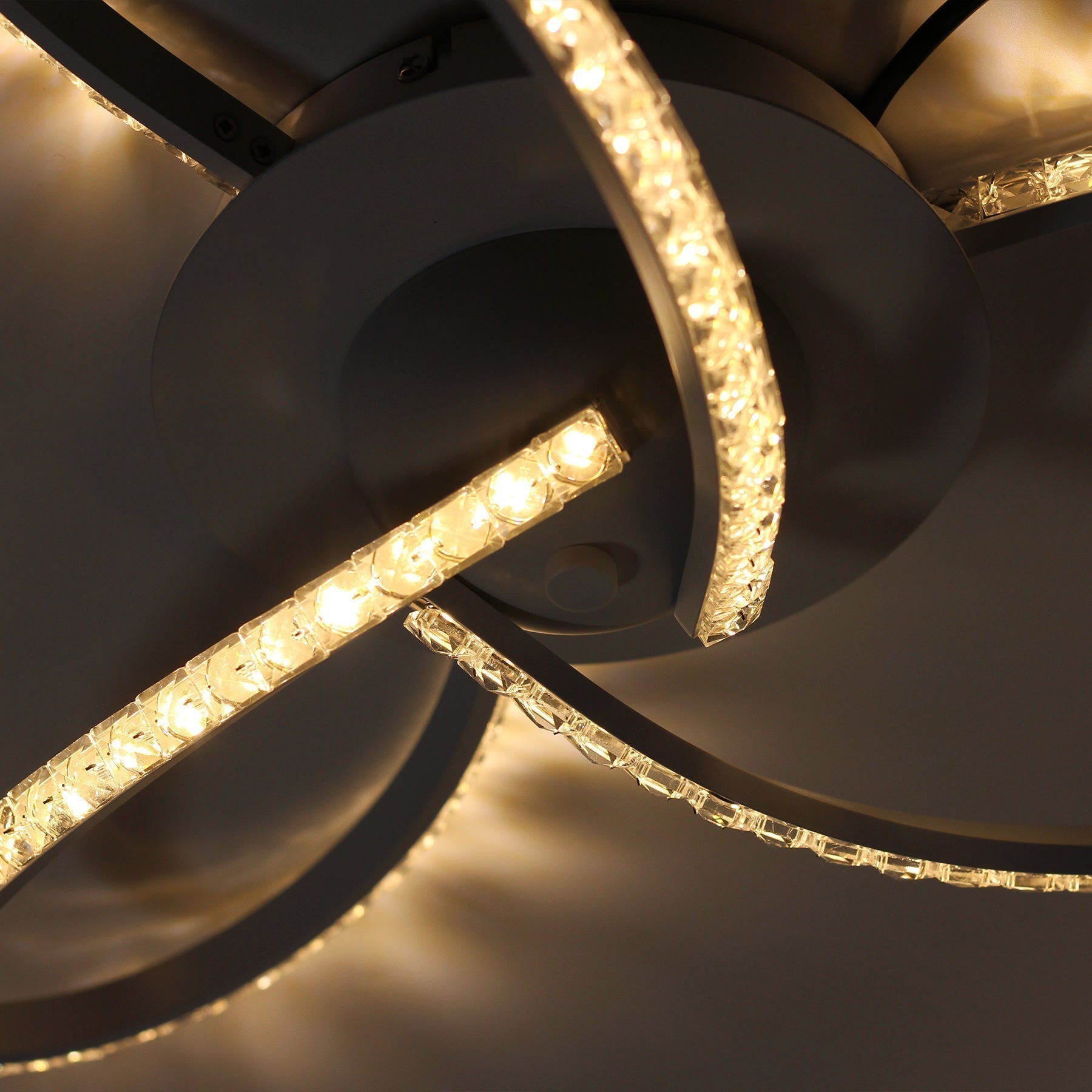 Lexi Lighting Irie Dimmable 3 Light LED Ceiling Light 20W - White