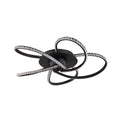 Lexi Lighting Irie Dimmable 5 Light LED Ceiling Light 29W - Black