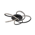 Lexi Lighting Irie Dimmable 5 Light LED Ceiling Light 29W - Black