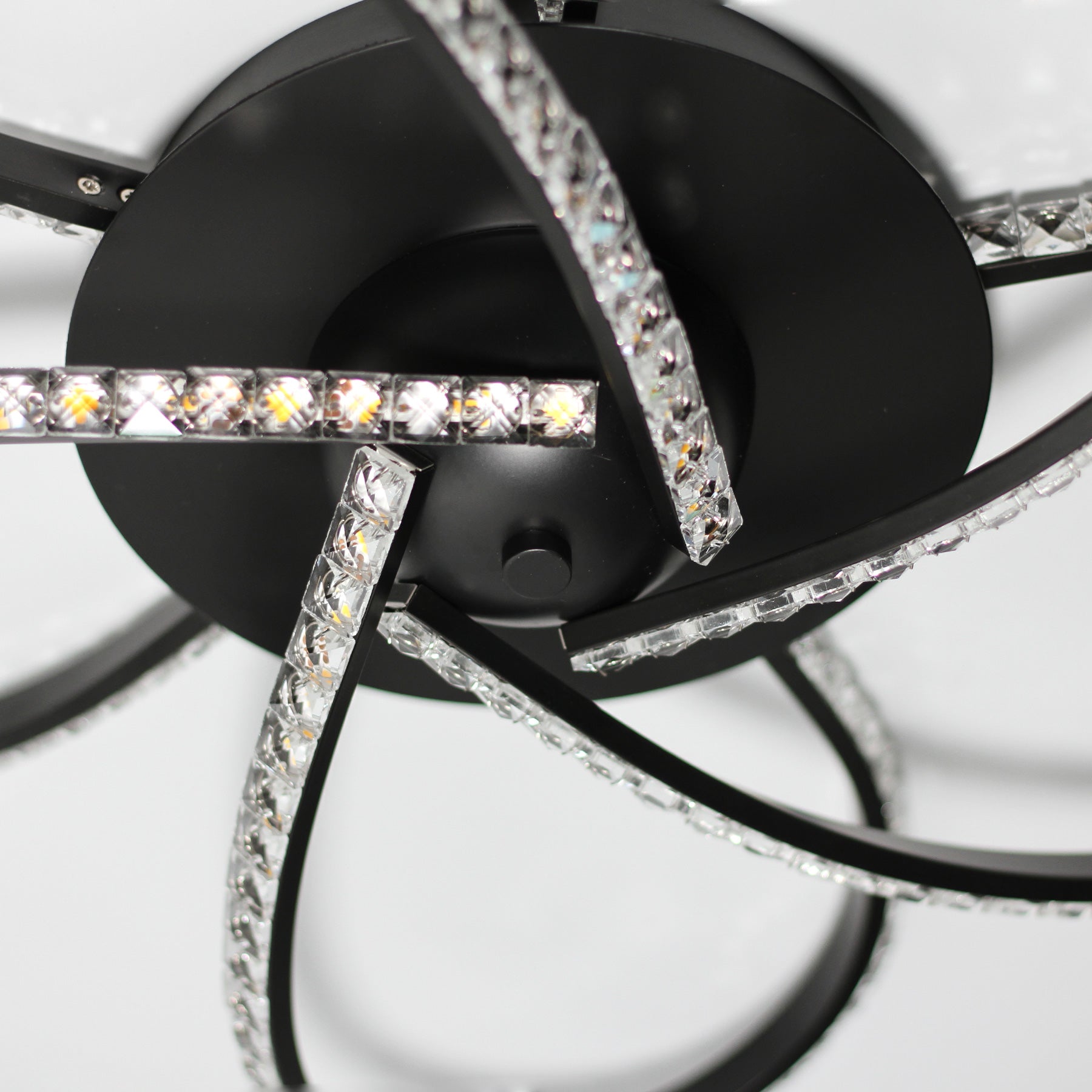 Lexi Lighting Irie Dimmable 5 Light LED Ceiling Light 29W - Black