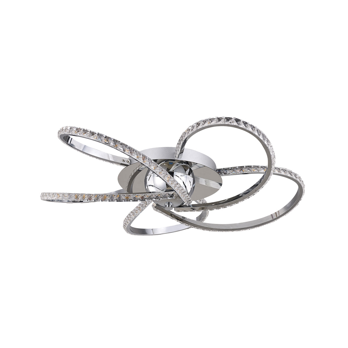Lexi Lighting Irie Dimmable 5 Light LED Ceiling Light 29W - Chrome