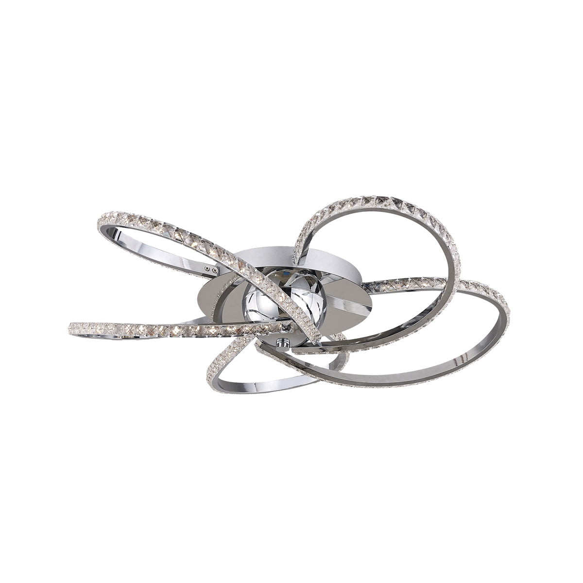 Lexi Lighting Irie Dimmable 5 Light LED Ceiling Light 29W - Chrome