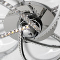 Lexi Lighting Irie Dimmable 5 Light LED Ceiling Light 29W - Chrome