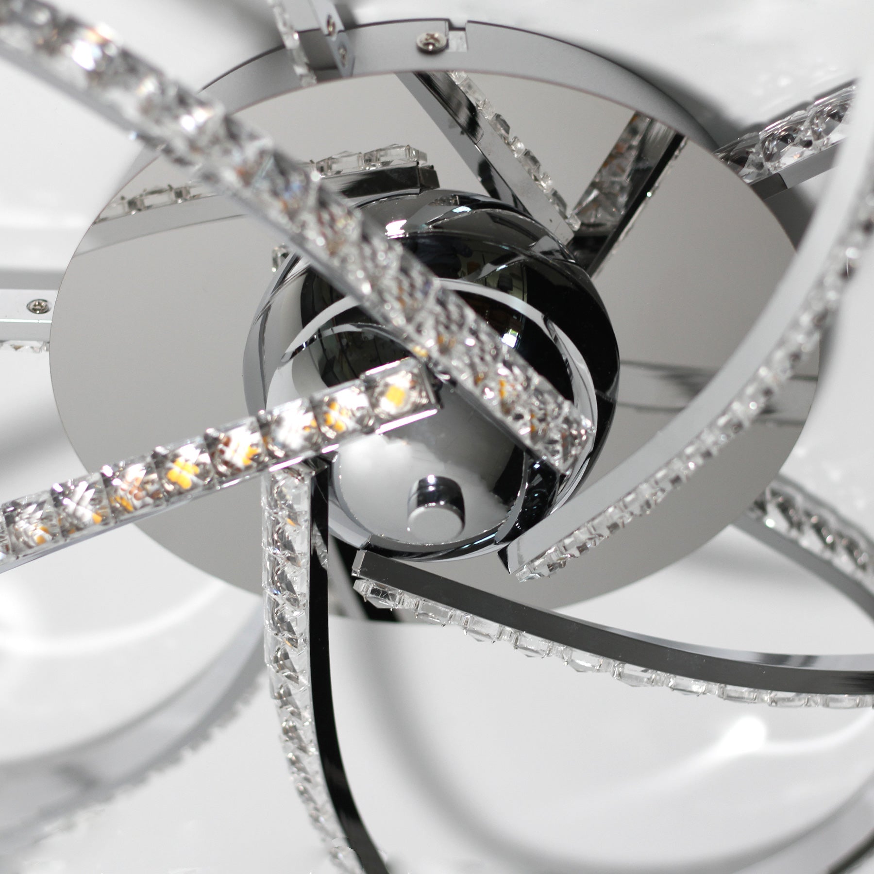 Lexi Lighting Irie Dimmable 5 Light LED Ceiling Light 29W - Chrome