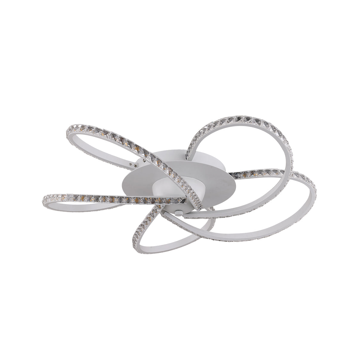 Lexi Lighting Irie Dimmable 5 Light LED Ceiling Light 29W - White