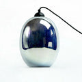 Lexi Lighting Moravian Glass Oval Pendant Light with Speckled Shade - Copper