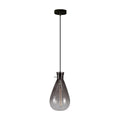 Orson Pendant Light - Grey Glass, E27 Max 60W, 18x18x180cm - SuperSaverAU - view 1