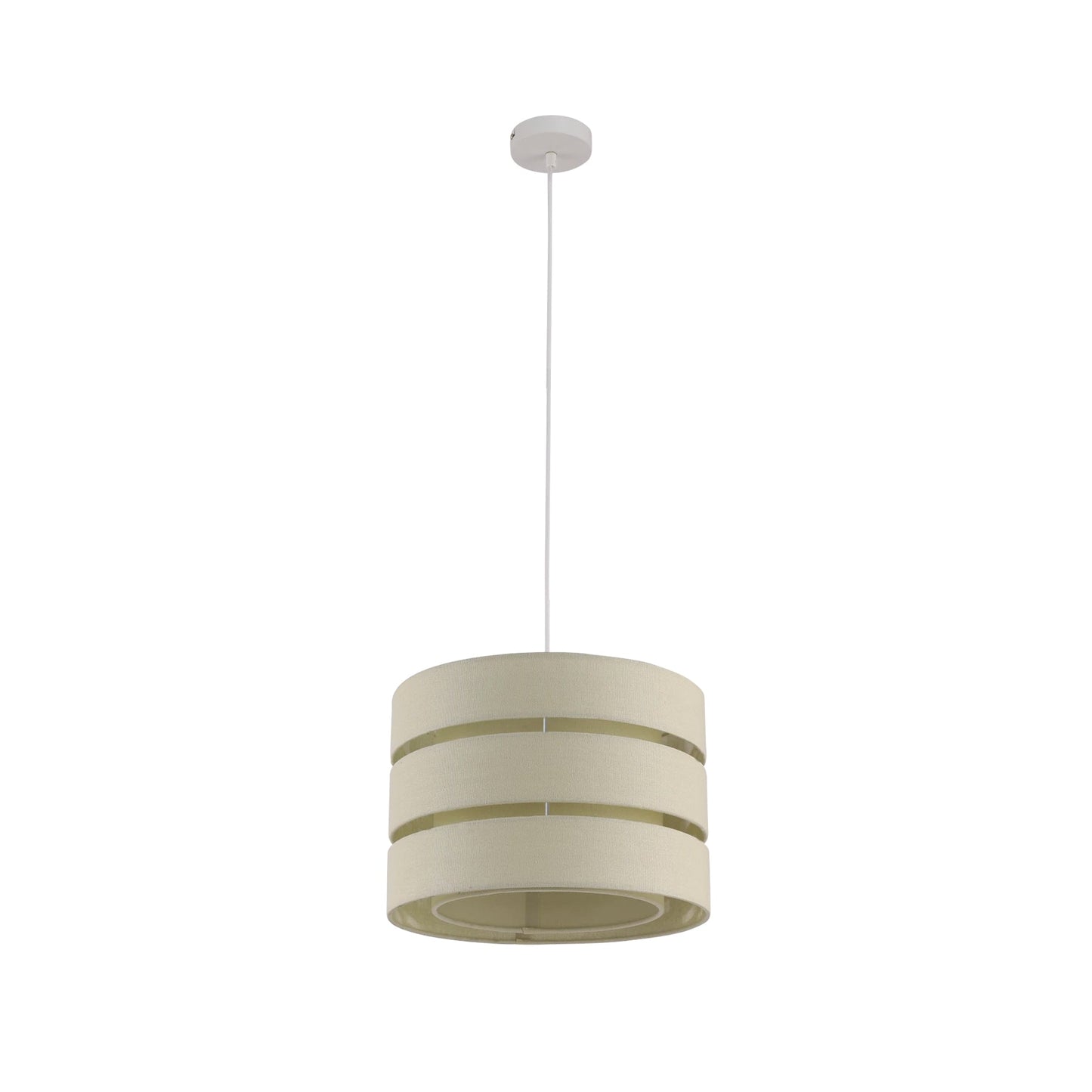 Trio Pendant Light - Grey, D35 x H24 cm, Elegant 3-Tier Design, Soft Lighting