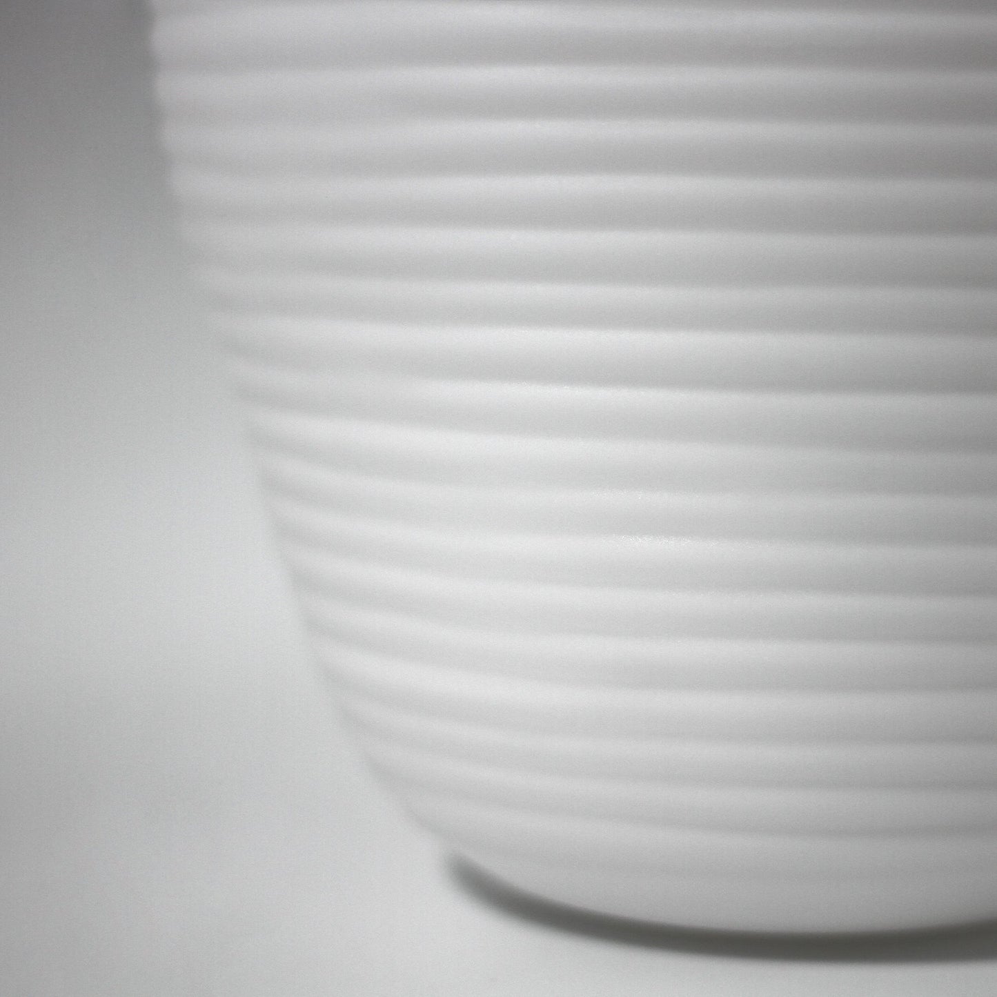 Annika Glass Pendant Light - Chrome & Opal, H 170cm x L 19cm x W 19cm, Frosted Shade