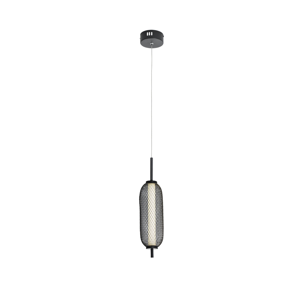 Lexi Lighting Balwin Metal LED Pendant Light 6W - Black