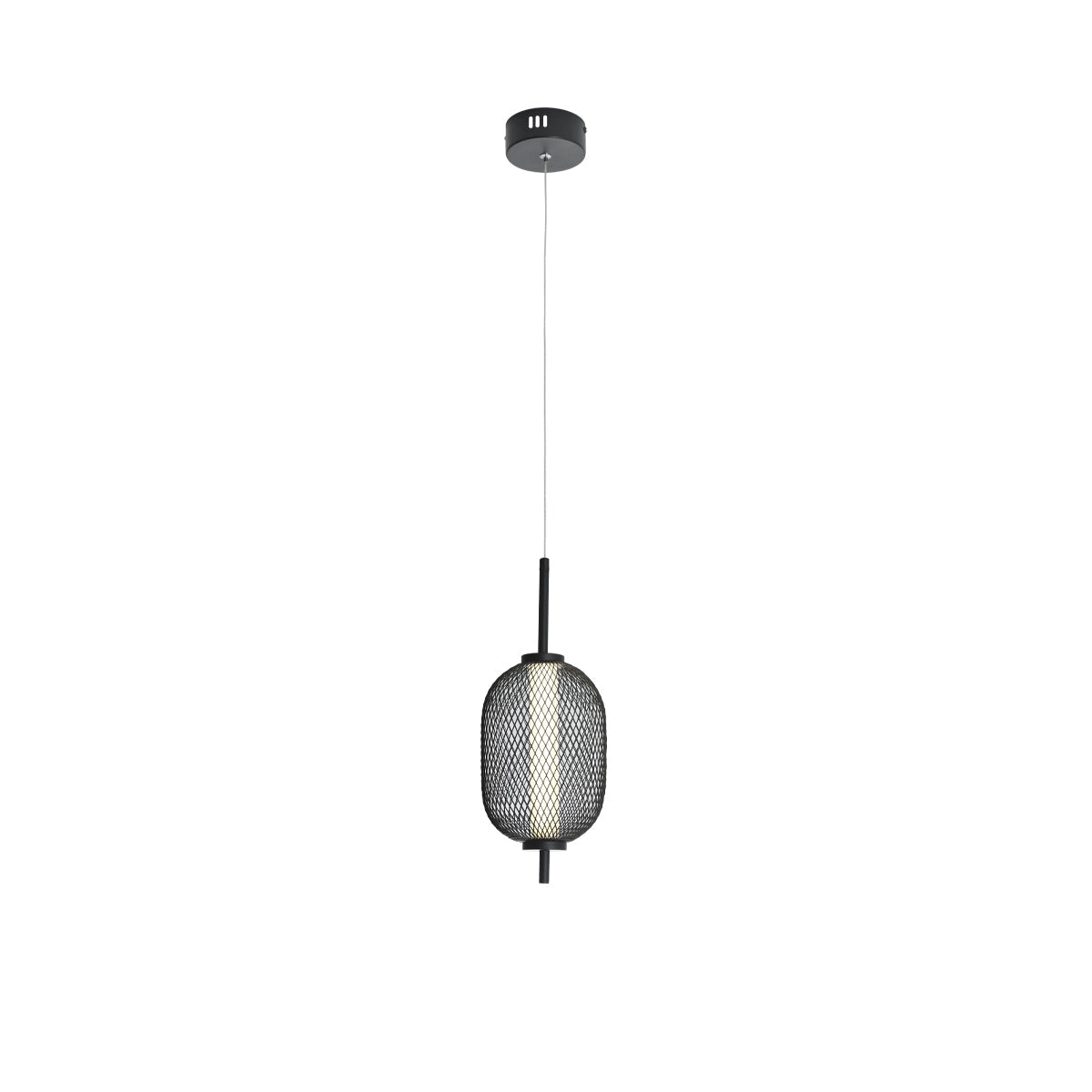 Lexi Lighting Balvir Metal LED Pendant Light 4W - Black
