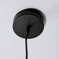 Lexi Lighting Rabiya Fabric Pendant Light with Dual Shade - Black
