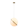 Lexi Lighting Padgett Acrylic & Iron Pendant Light with 150cm Cord - Large