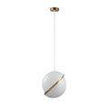 Lexi Lighting Padgett Acrylic & Iron Pendant Light with 150cm Cord - Small