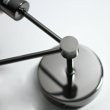 Grette Wall Light, Black Chrome, H 30cm x L 15cm x W 30cm, G9, 310 Lumen