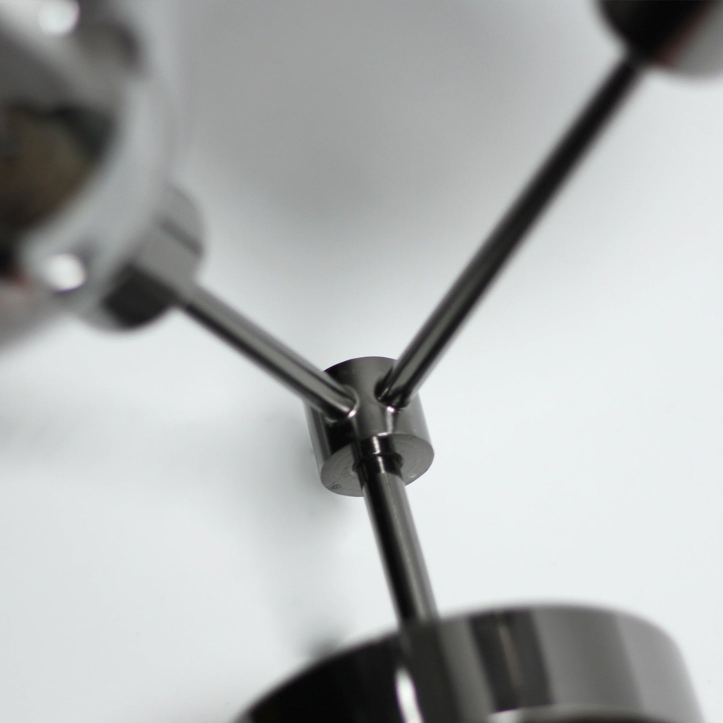 Grette Wall Light, Black Chrome, H 30cm x L 15cm x W 30cm, G9, 310 Lumen