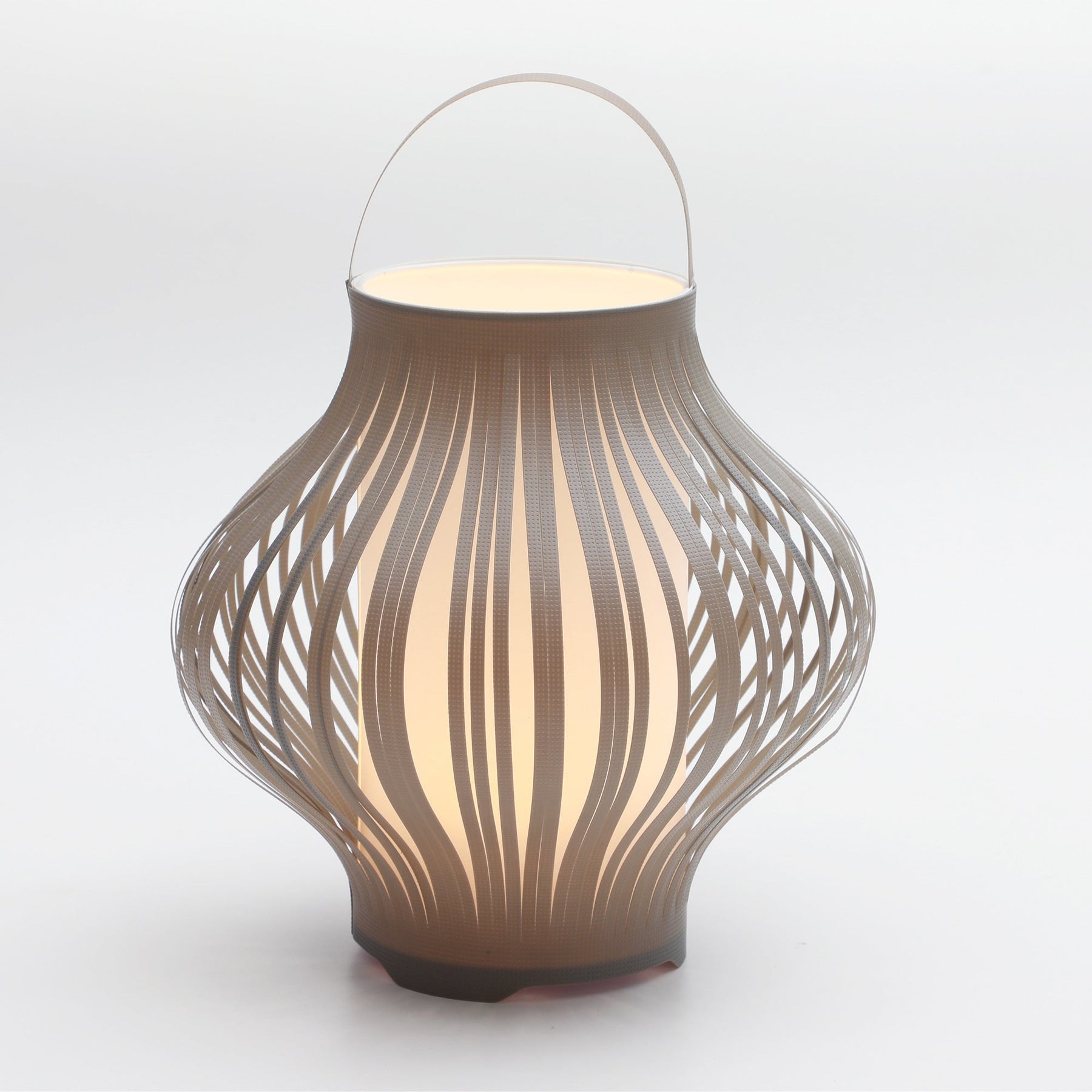Lexi Lighting LED Retractable Lantern with Remote & USB Charging - Grey