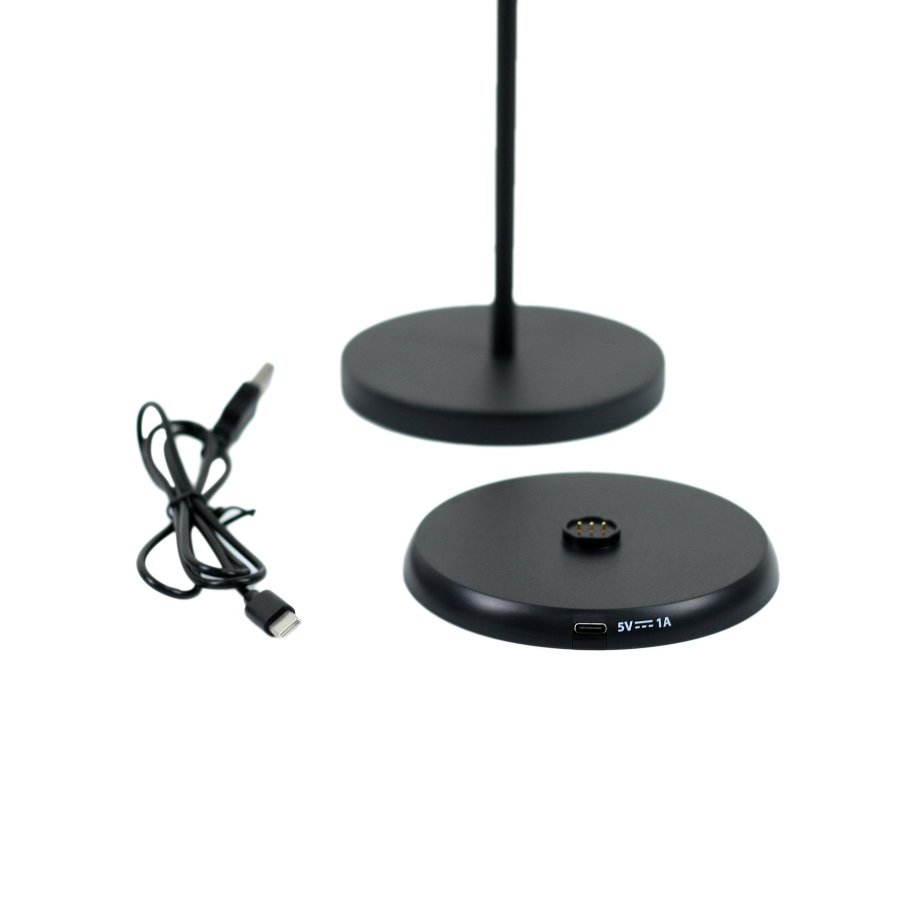 Lexi Lighting Enoki Portable RGB Table Lamp with Touch Dimmer - Black