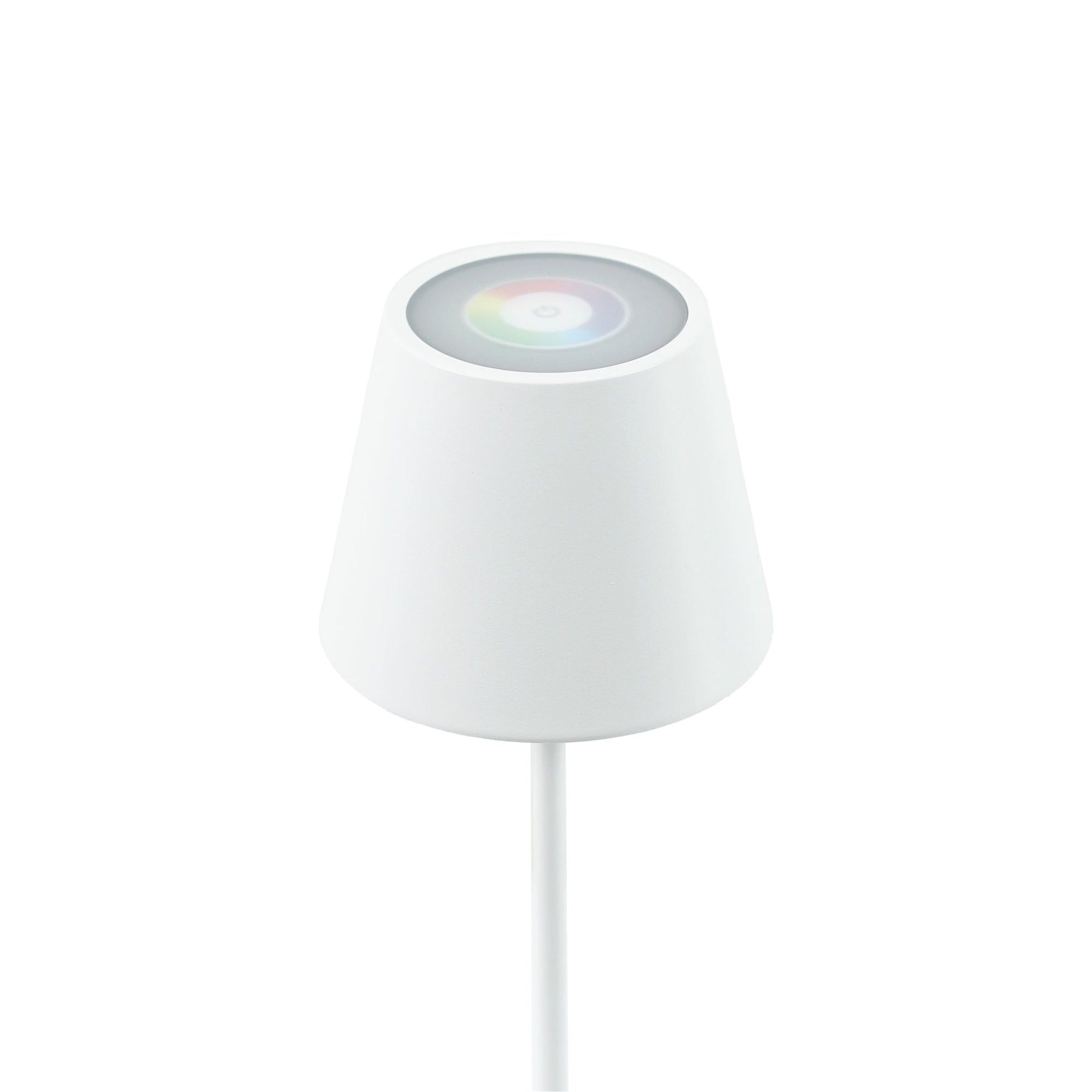 Lexi Lighting Enoki Portable RGB Table Lamp with Touch Dimmer - White