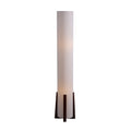 Premium Esme Floor Lamp with Wood Base & Natural Fabric Shade