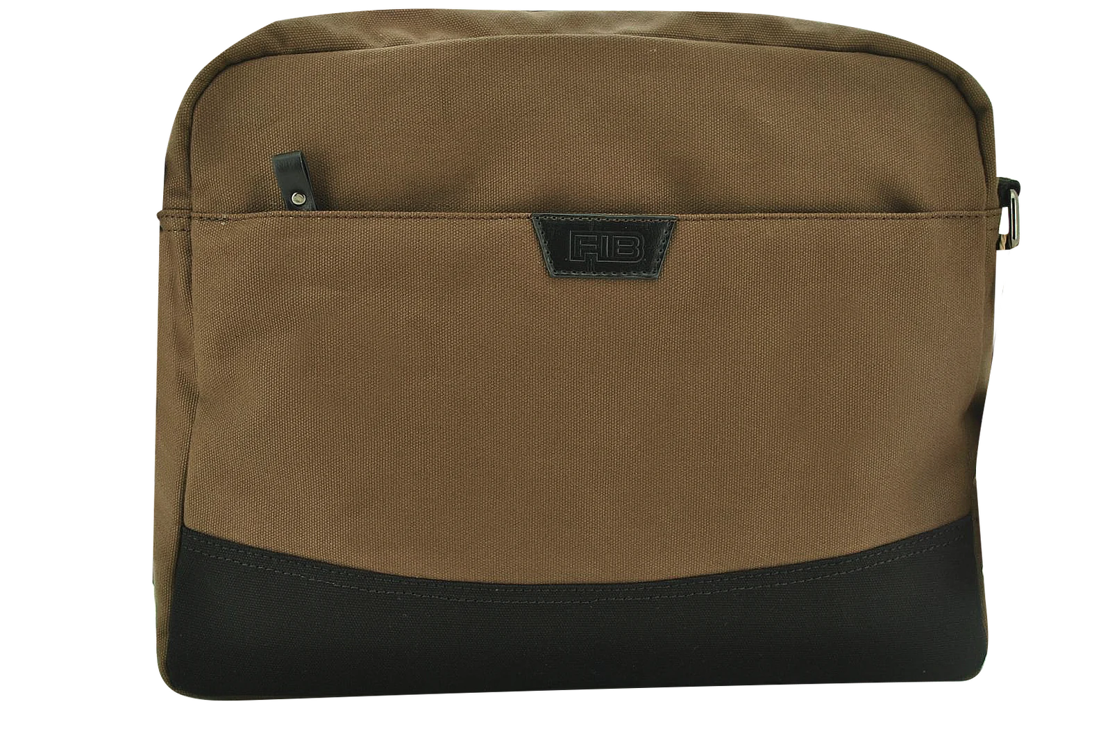 FIB Byron Brown Canvas Laptop Messenger Bag 13 Inch