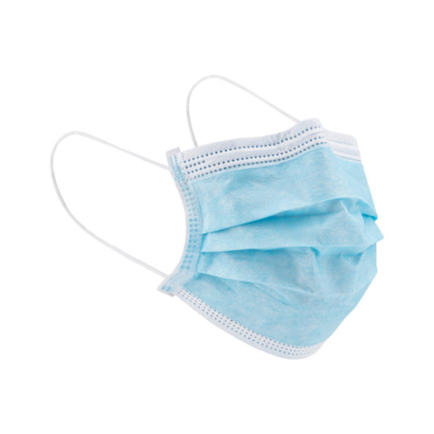 Wurth 3-Ply Disposable Surgical Face Masks, BFE ≥ 95%, Pack of 50 - SuperSaverAU - view 2