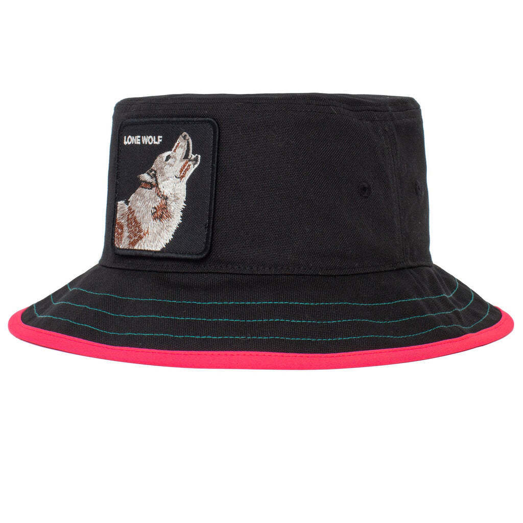 Goorin Bros Costa Lobo Cotton Bucket Hat - Black - XL