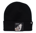Goorin Lone Wolf Beanie Hat - Black