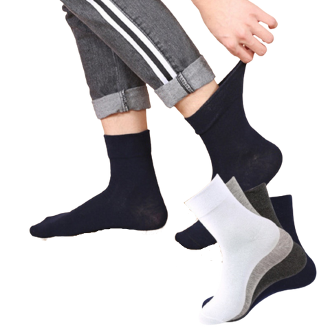 COTTON Loose Top Socks 10 Pairs Medical Circulation Diabetic Comfort - SuperSaverAU - view 1