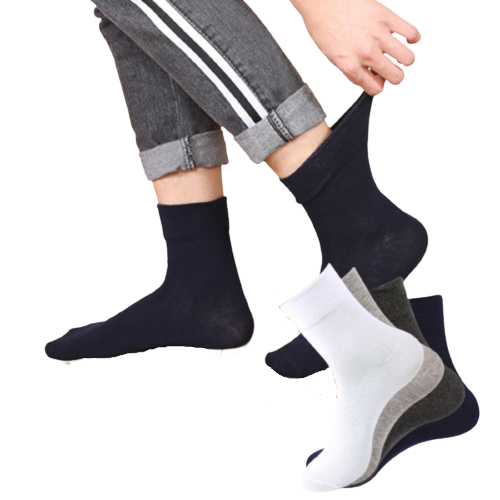 COTTON Loose Top Socks 10 Pairs Medical Circulation Diabetic Comfort - SuperSaverAU - view 1