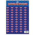 Premium Australian Flag Stickers - 4 x A4 Sheets